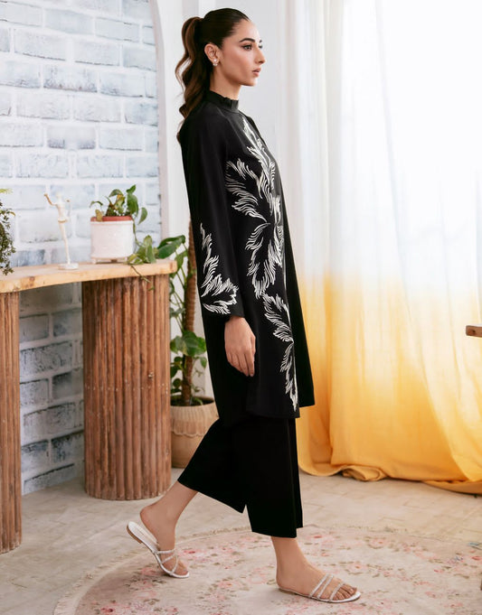 Jazmeen Print Stitched 2Pc Linen Suit