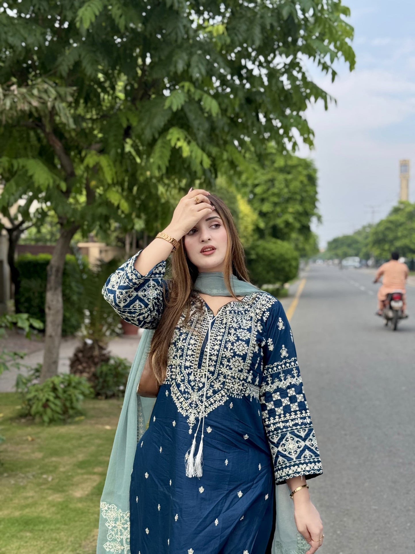 ZARA Emb 3PC – Cotton Lawn-ElahiNoor