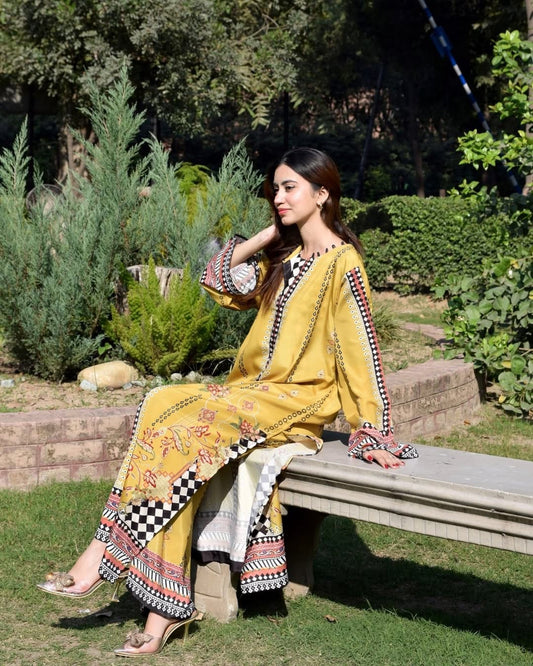 Yellow Blush Co-Ord 2PC