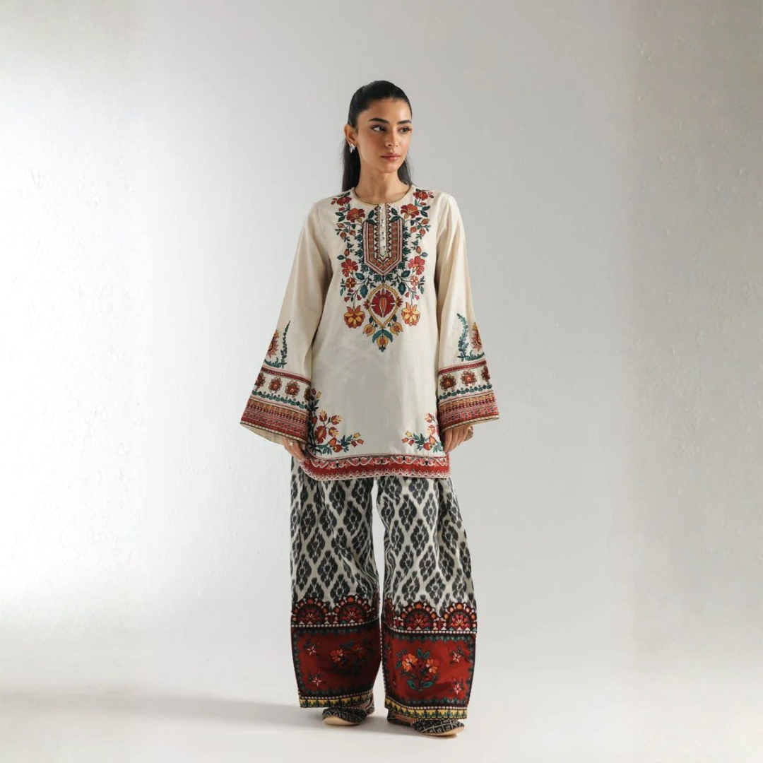 elegant printed suits for women