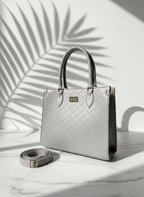 QUILTED TOTE HAND BAG