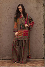 Zarmina Olive 3Piece