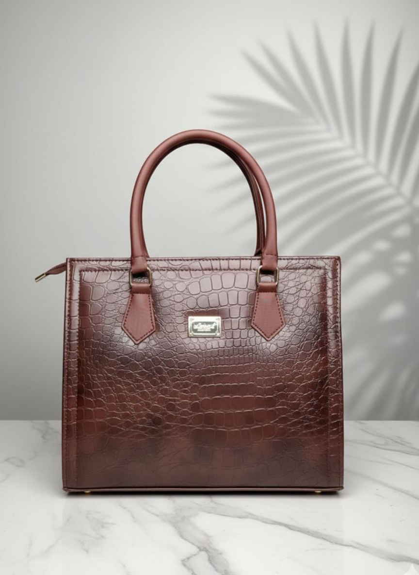 CROCO ELITE HAND BAG