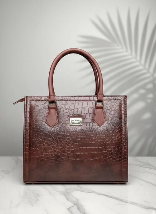 CROCO ELITE HAND BAG
