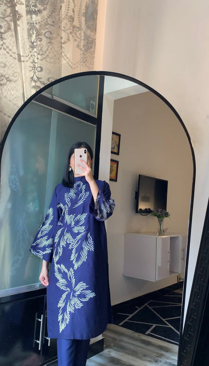 Jazmeen Print Stitched 2Pc Linen Suit