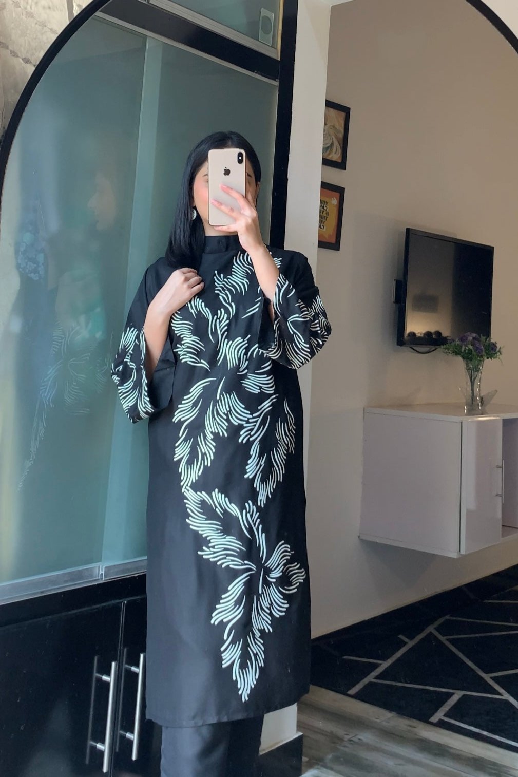 Jazmeen Print Stitched 2Pc Linen Suit