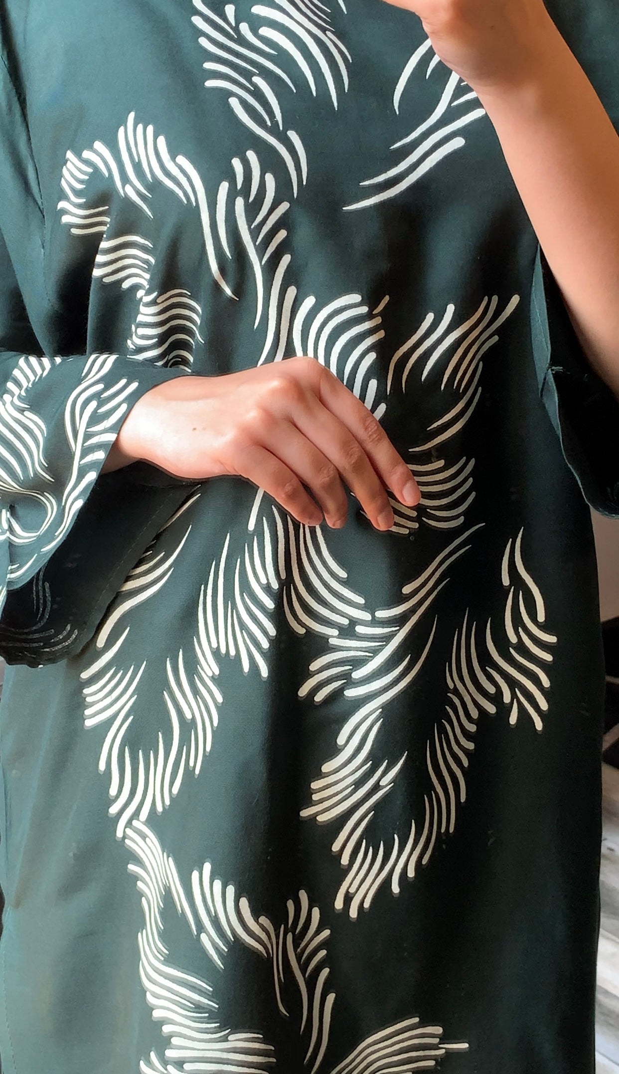 Jazmeen Print Stitched 2Pc Linen Suit – Mongia Green