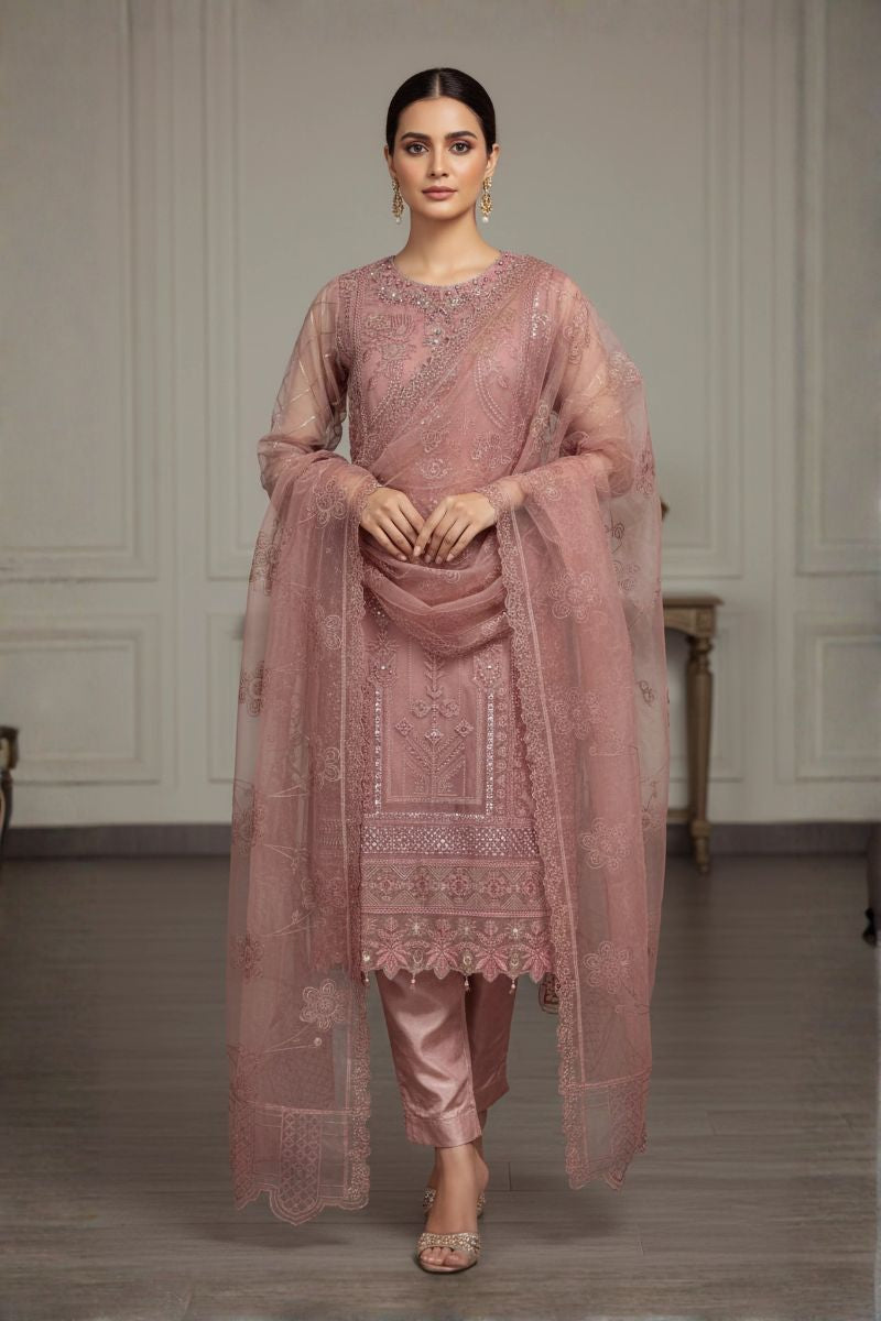 MAUVE ORGANZA