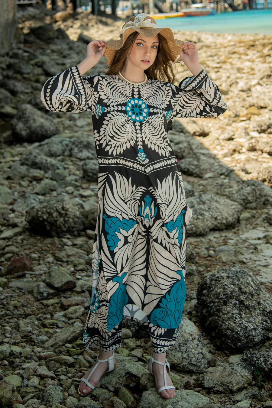 KOPAR Western 2PC Long Suit for Women