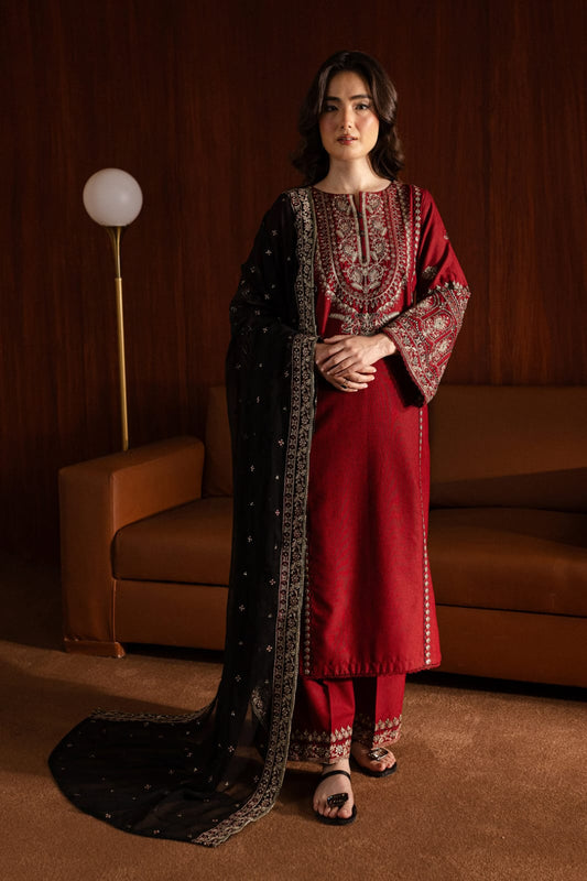 Royal Pret 3Pc – Embroidered Lawn Dress
