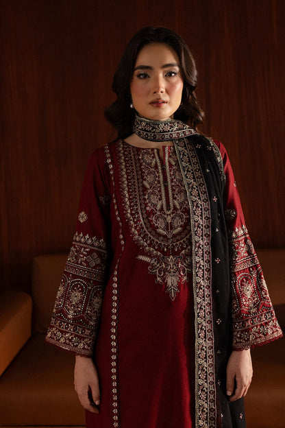 Royal Pret 3Pc – Embroidered Lawn Dress