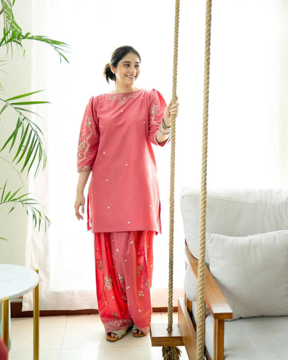 Mehak Embroidery 2Pc – Farshi Style