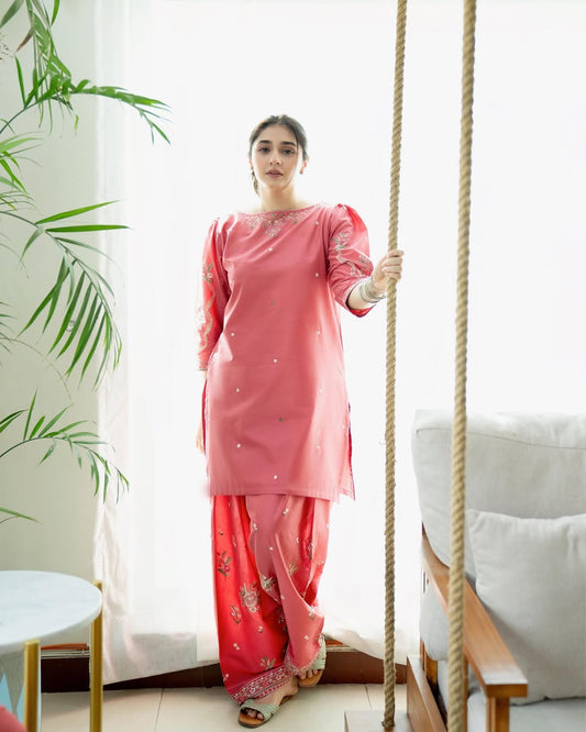 Mehak Embroidery 2Pc – Farshi Style