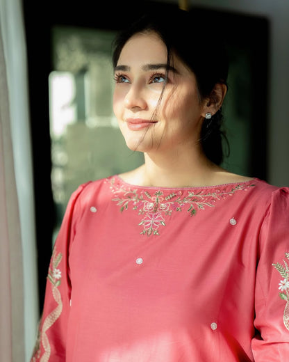 Mehak Embroidery 2Pc – Farshi Style