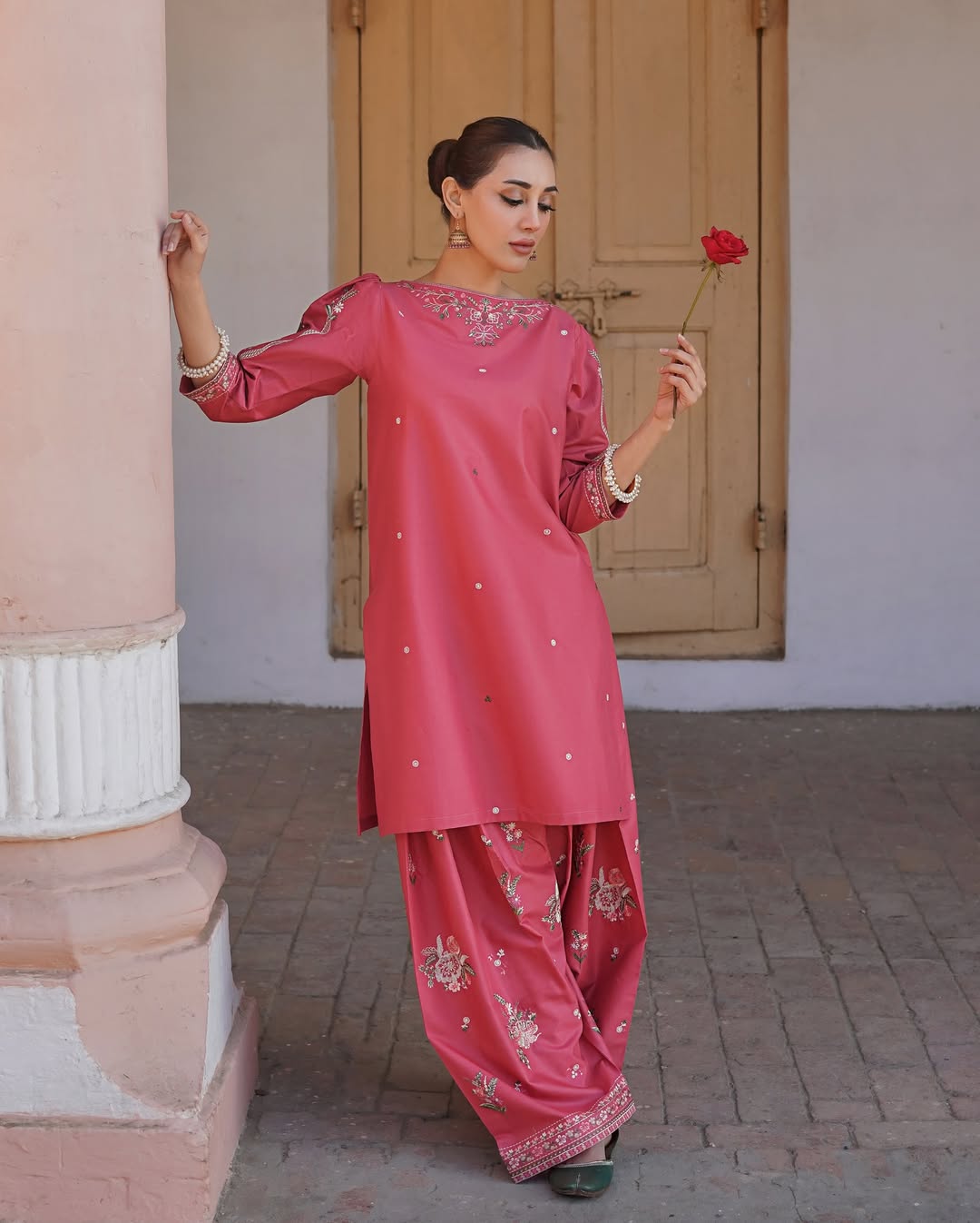 Mehak Embroidery 2Pc – Farshi Style