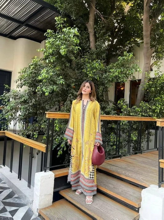 Yellow Blush Co-Ord 2PC