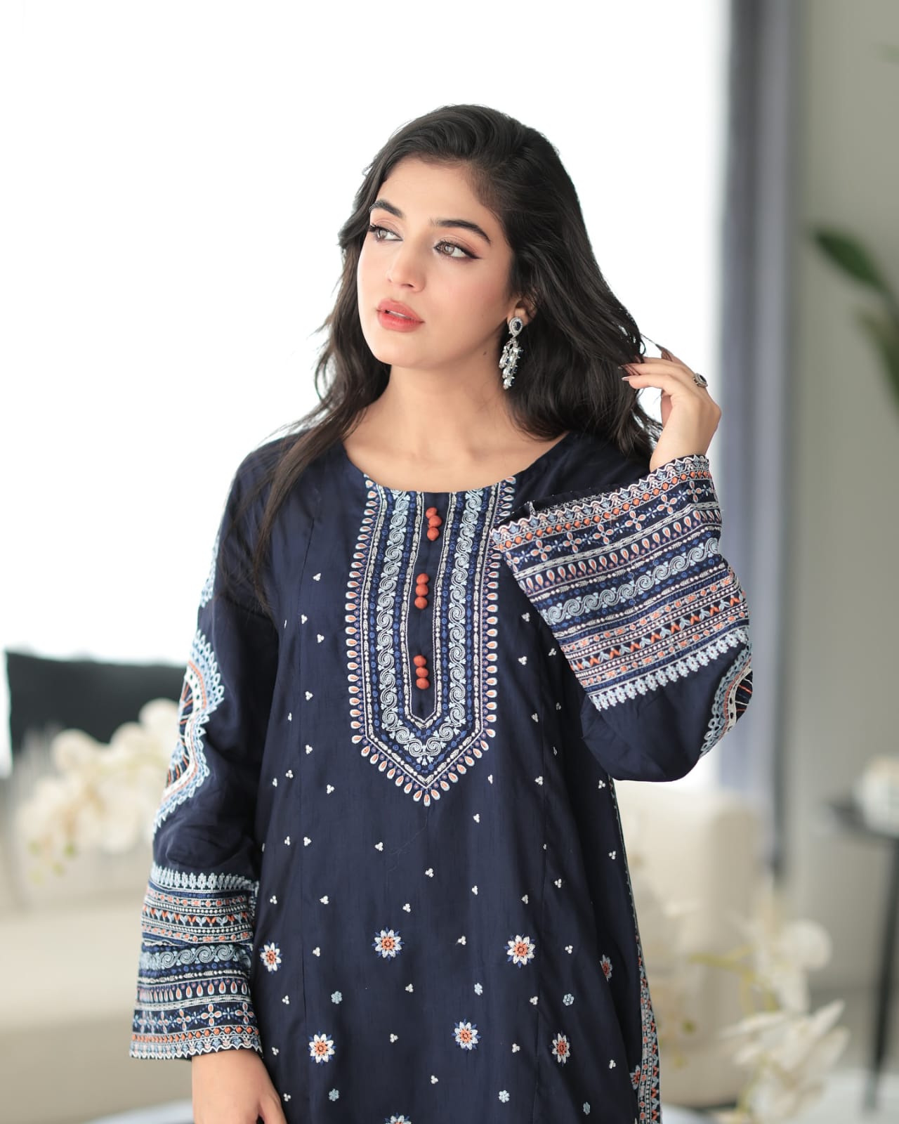 Dastaan Embroidery 3Pc — Premium Farshi Set