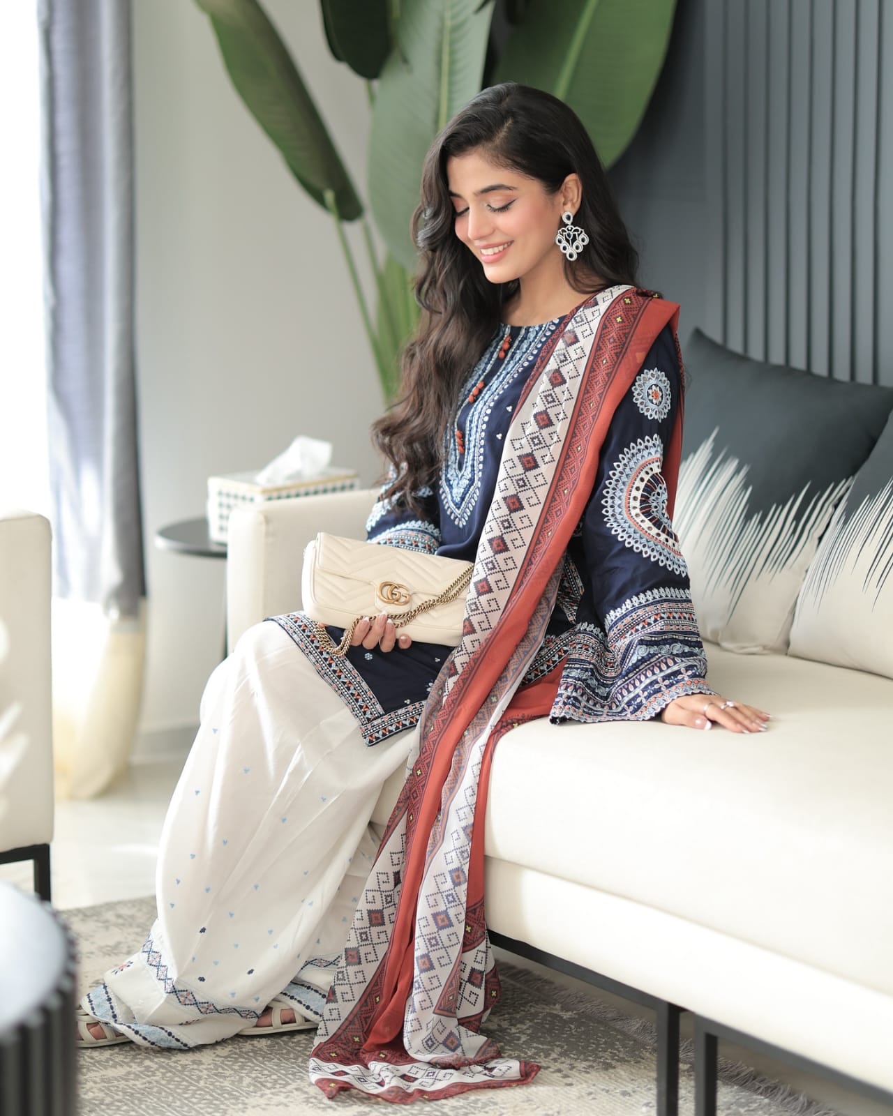 Dastaan Embroidery 3Pc — Premium Farshi Set