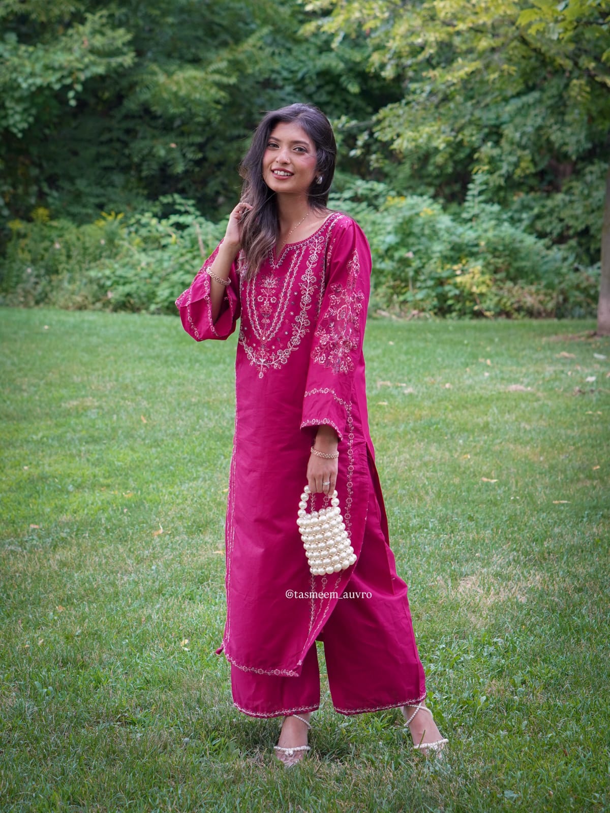 Zeenat Embroidery 2PC – Pure Cotton Lawn-ElahiNoor