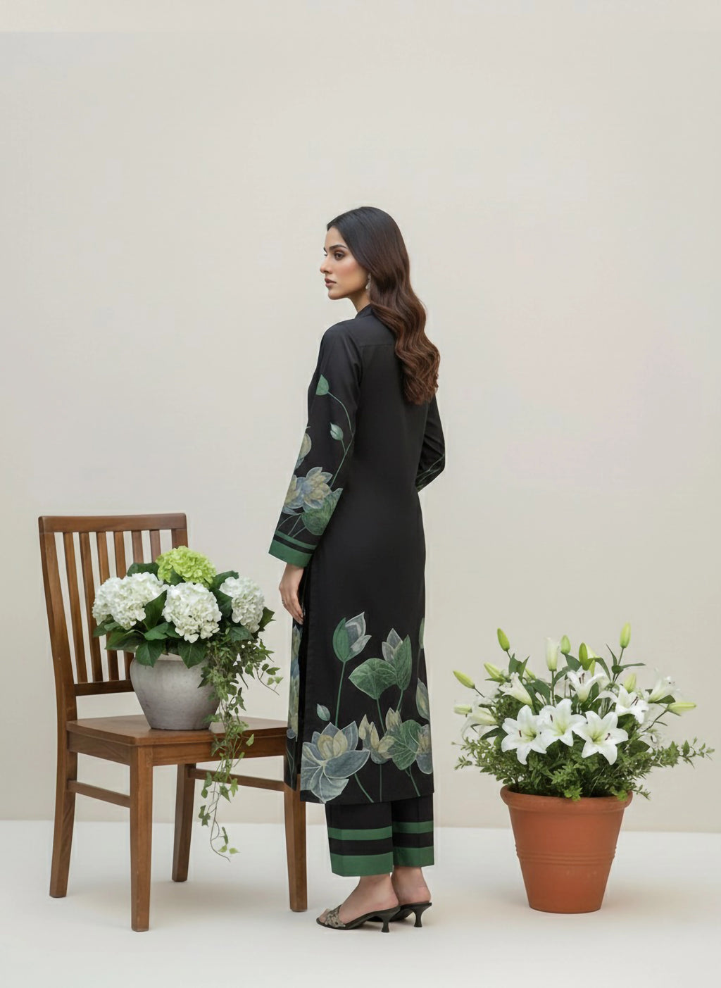 Izle Black – Digital Printed Coord Set