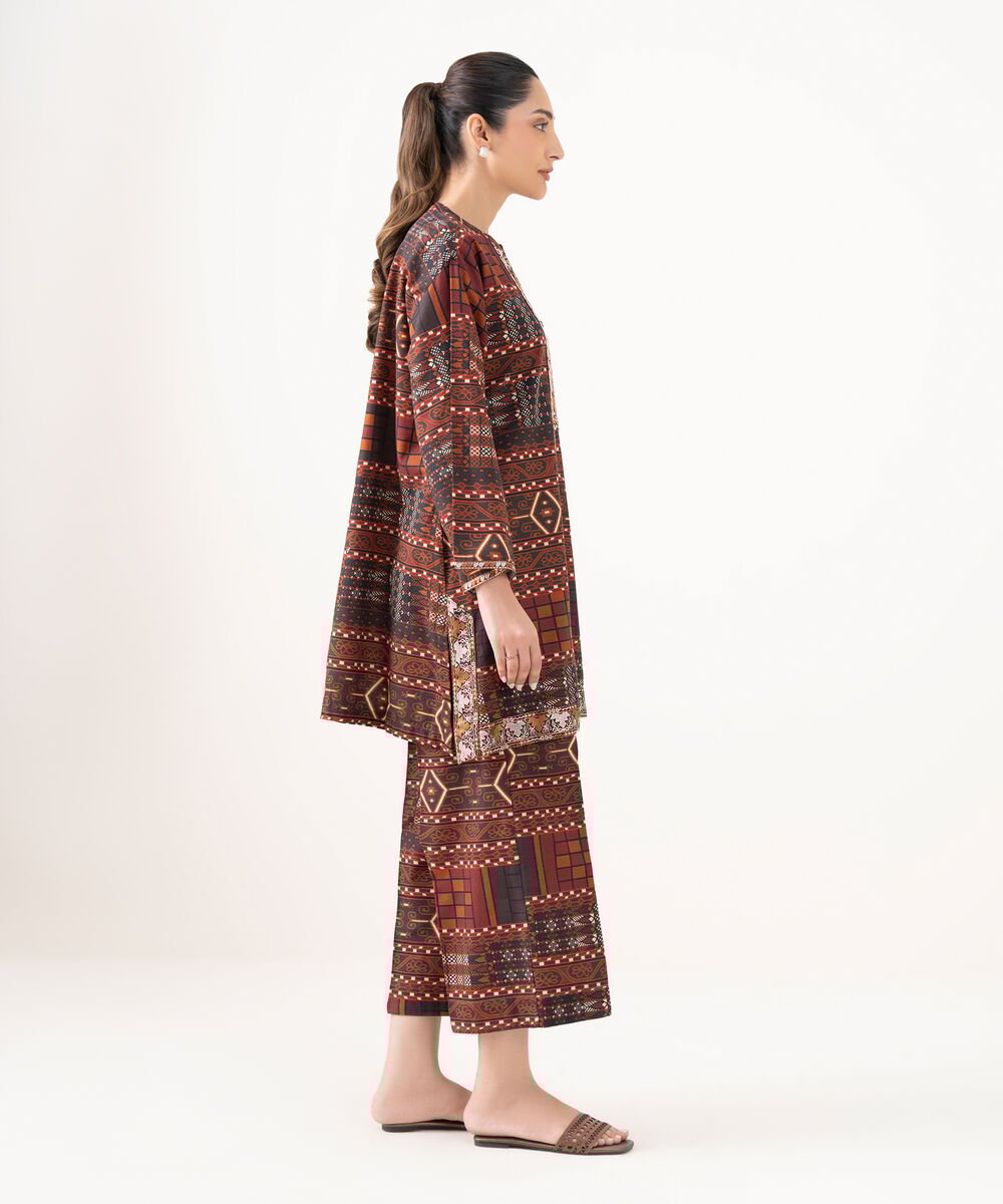 The 'Astro Ruby' - Designer Inspired 2PC Stitched Suit