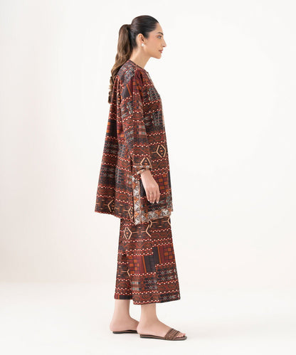 The 'Astro Ruby' - Designer Inspired 2PC Stitched Suit