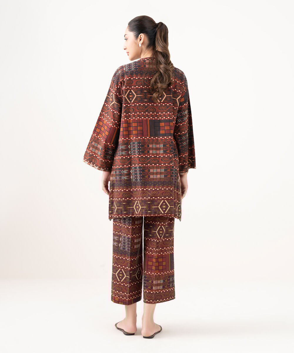 The 'Astro Ruby' - Designer Inspired 2PC Stitched Suit