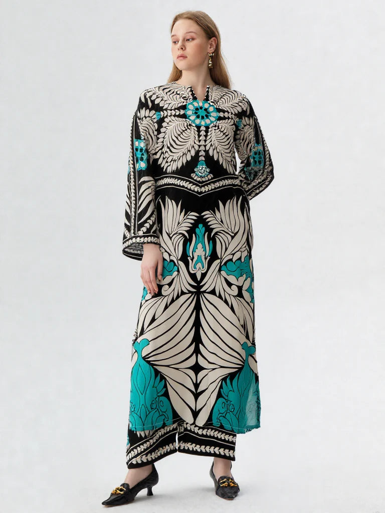 KOPAR Western 2PC Long Suit for Women